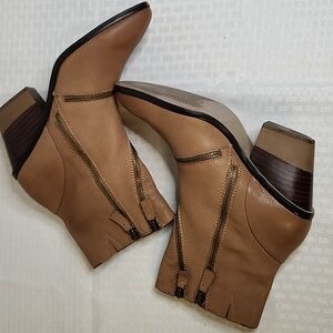 Naked Feet Leather Ankle Boots